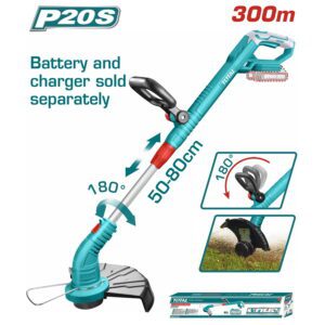 CORTADORA DE CESPED INALAMBRICA TOTAL 3OOMM-TGTLI20018